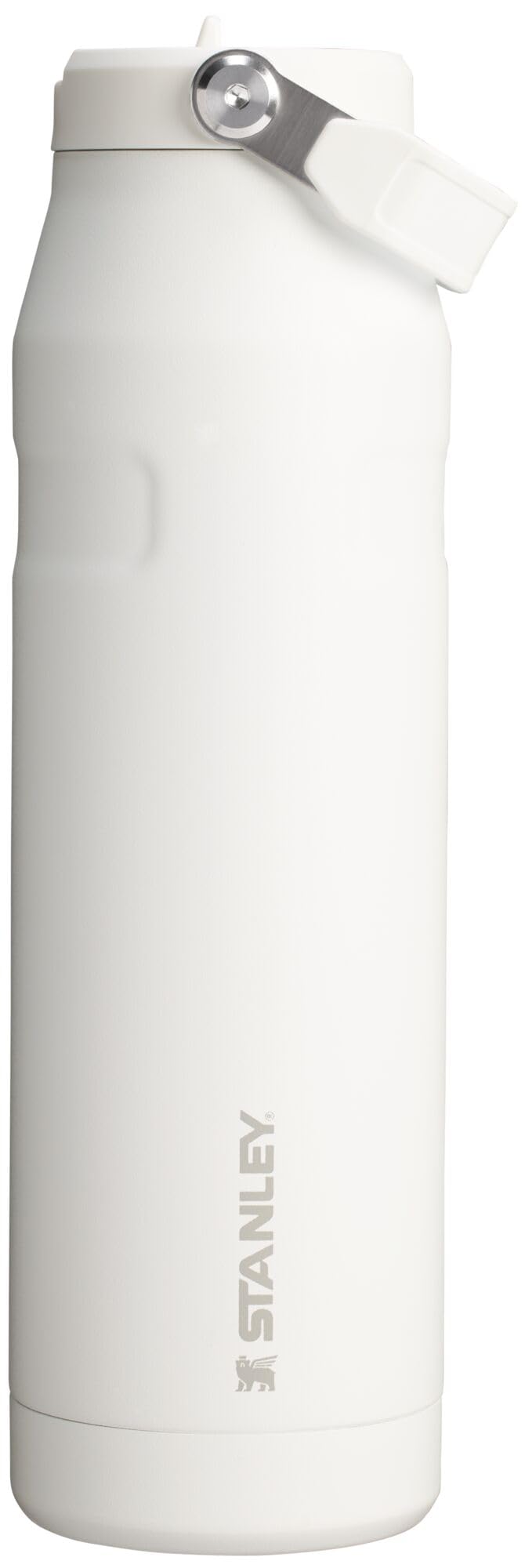 Stanley IceFlow Flip Straw 2.0 Water Bottle 24 oz | Built-In Straw with Larger Opening | Lightweight and Leak Resistant | Insulated Stainless Steel | BPA-Free | Twilight