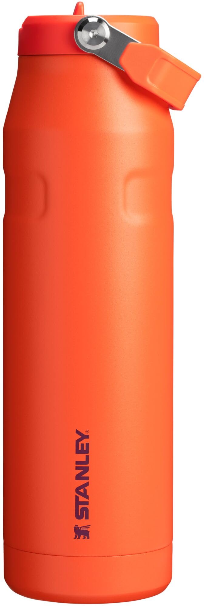 Stanley IceFlow Flip Straw 2.0 Water Bottle 24 oz | Built-In Straw with Larger Opening | Lightweight and Leak Resistant | Insulated Stainless Steel | BPA-Free | Twilight