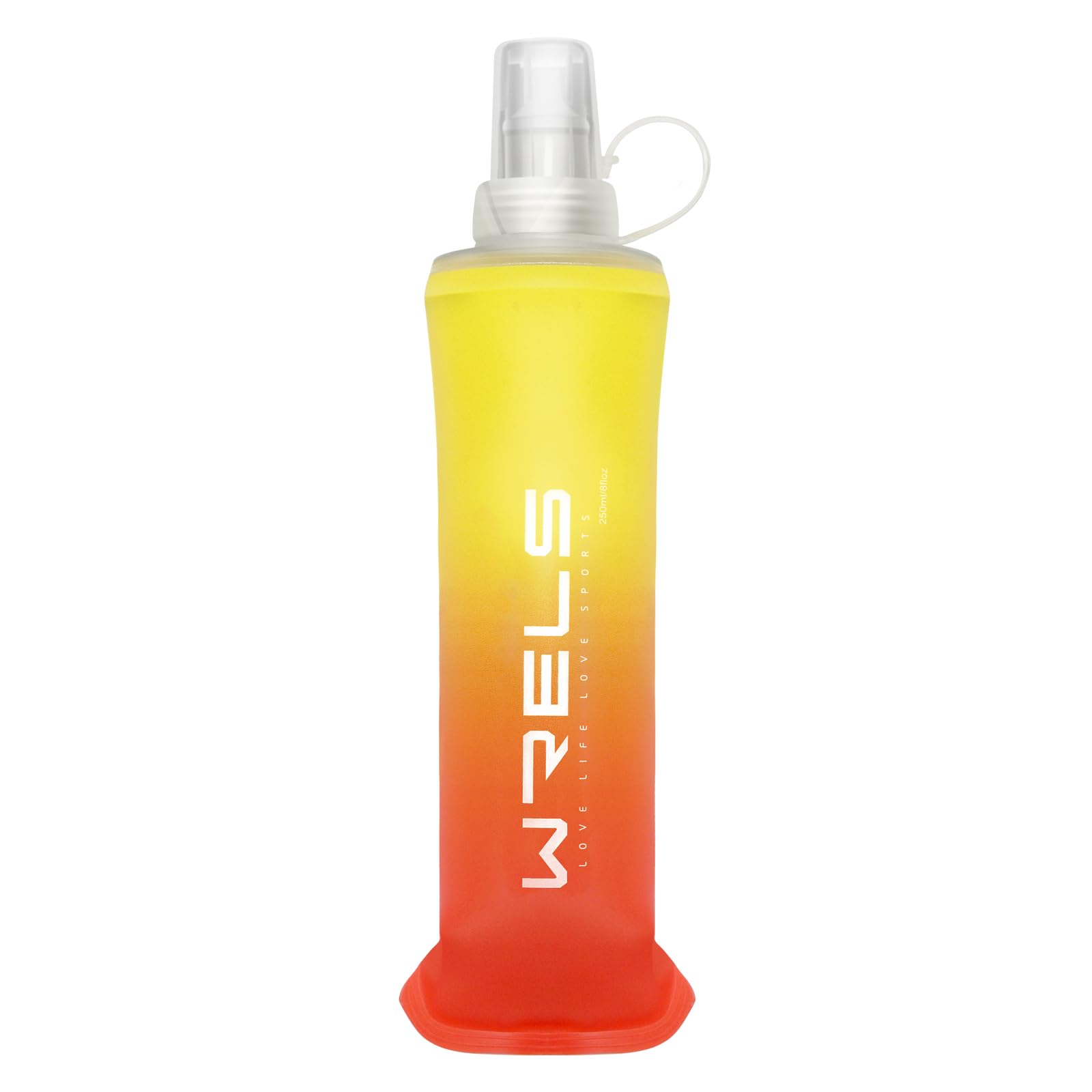 Soft Flasks TPU Soft Water Bottles Folding Soft Running Water Flask Small for Outdoor Sports Hiking Hydration Pack 8oz/17oz Hiking Cycling Climbing