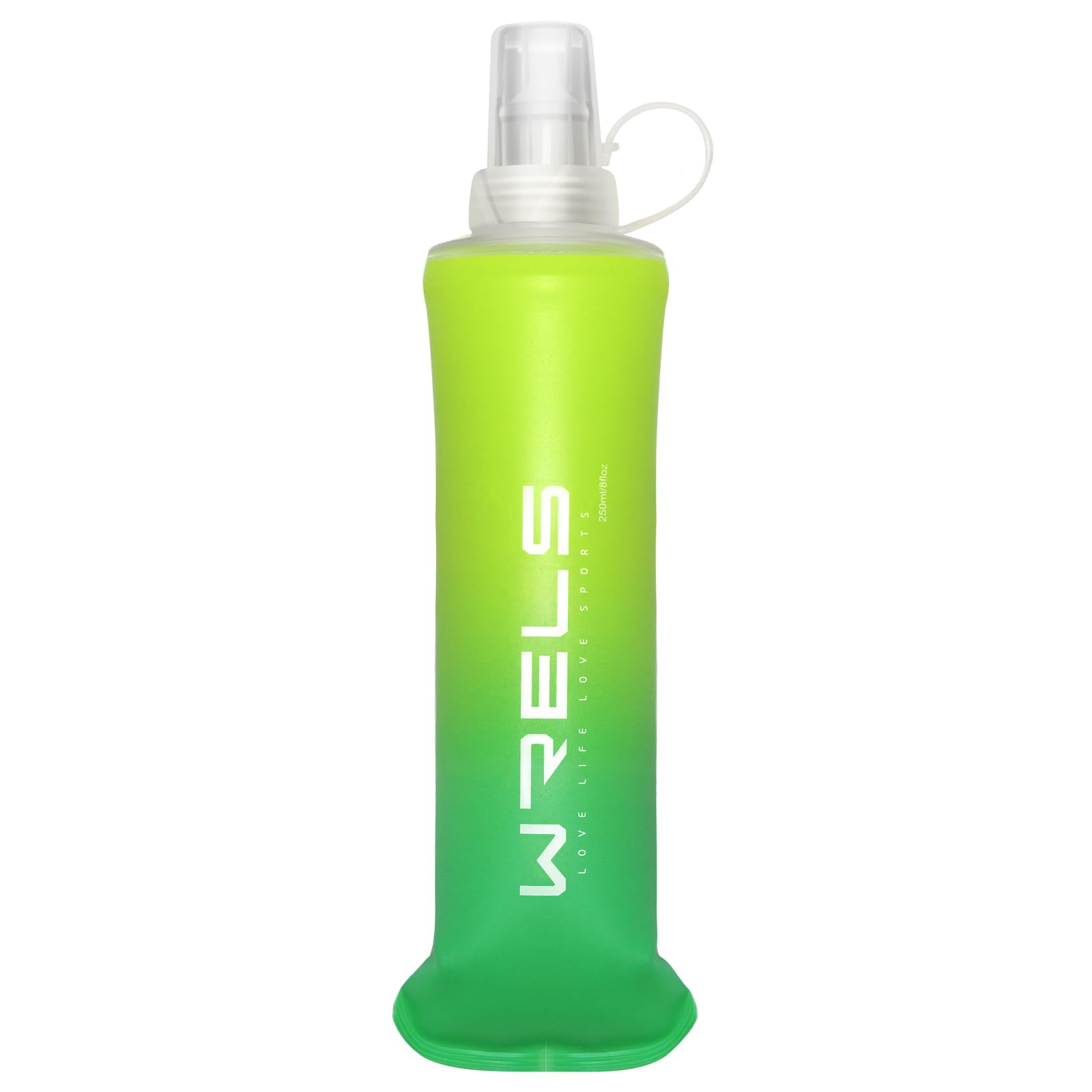 Soft Flasks TPU Soft Water Bottles Folding Soft Running Water Flask Small for Outdoor Sports Hiking Hydration Pack 8oz/17oz Hiking Cycling Climbing