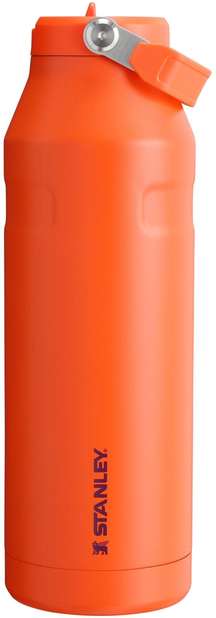 Stanley IceFlow Flip Straw 2.0 Water Bottle 24 oz | Built-In Straw with Larger Opening | Lightweight and Leak Resistant | Insulated Stainless Steel | BPA-Free | Twilight