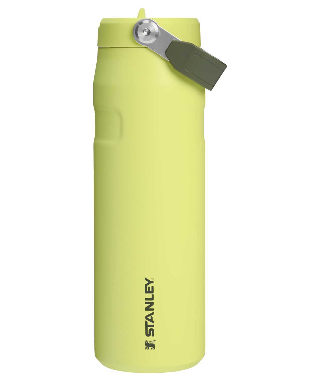 Stanley IceFlow Flip Straw 2.0 Water Bottle 24 oz | Built-In Straw with Larger Opening | Lightweight and Leak Resistant | Insulated Stainless Steel | BPA-Free | Twilight