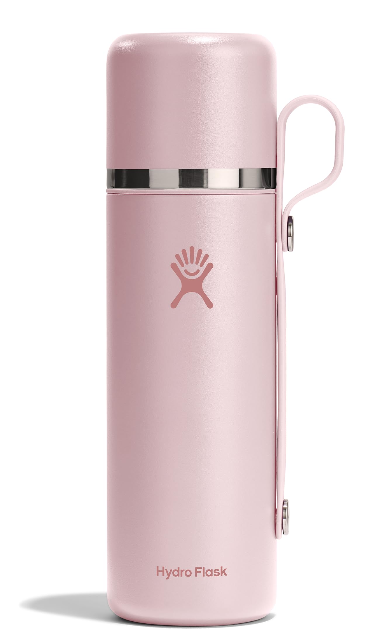 Hydro Flask Hot Flask & Cup – Insulated Stainless Steel, Hot Drink Travel Container for Coffee & Tea 36 Oz Trillium Pink