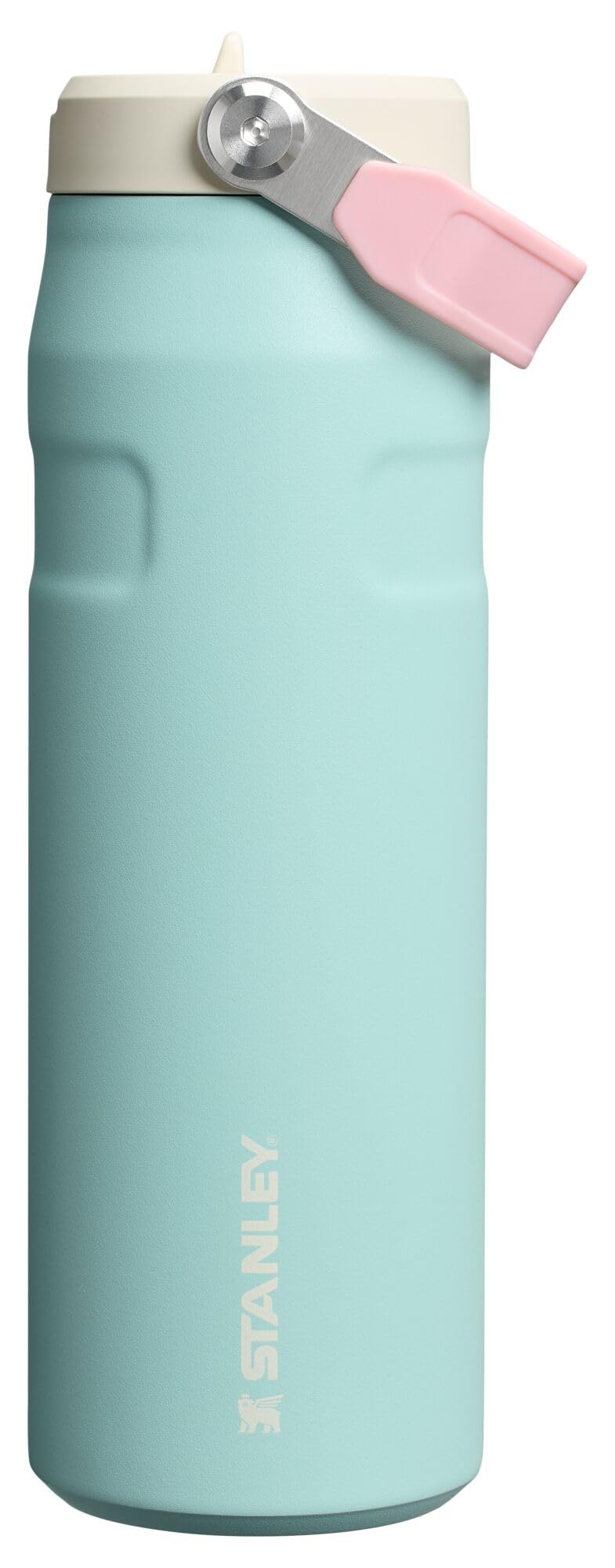 Stanley IceFlow Flip Straw 2.0 Water Bottle 24 oz | Built-In Straw with Larger Opening | Lightweight and Leak Resistant | Insulated Stainless Steel | BPA-Free | Twilight