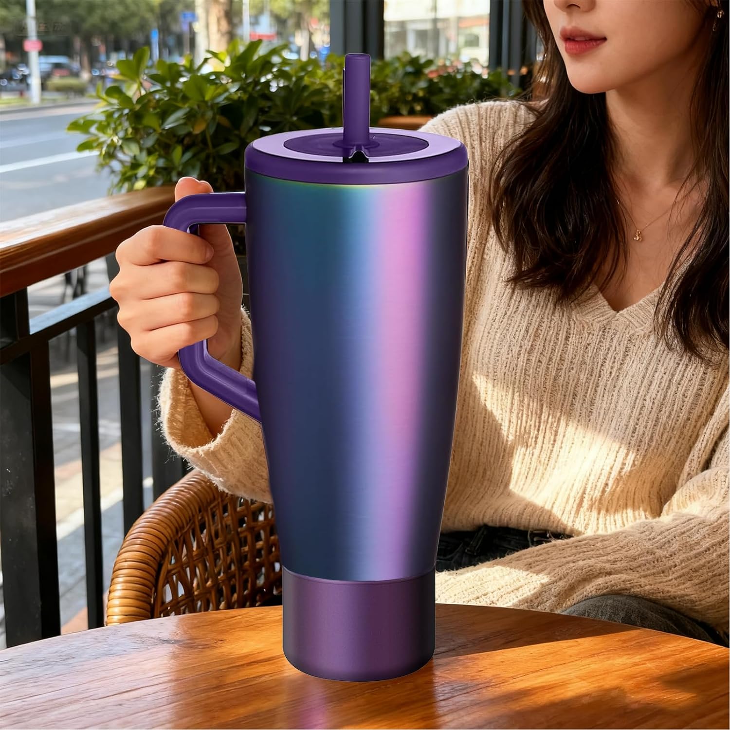 ZXFYE 2Pcs Protective Boot Compatible with Brumate Era 40 oz 30 oz Tumbler, Anti-Dent & Anti-Slip Silicone Bottom Cover Protector Sleeve Bumper Compatible with Brumate Era Tumbler with Handle